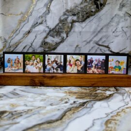 Frame for 6 Square Photo Magnets